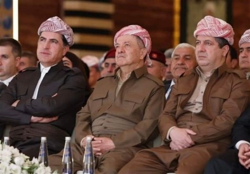 دیدار تام باراک با بارزانی در اربیل