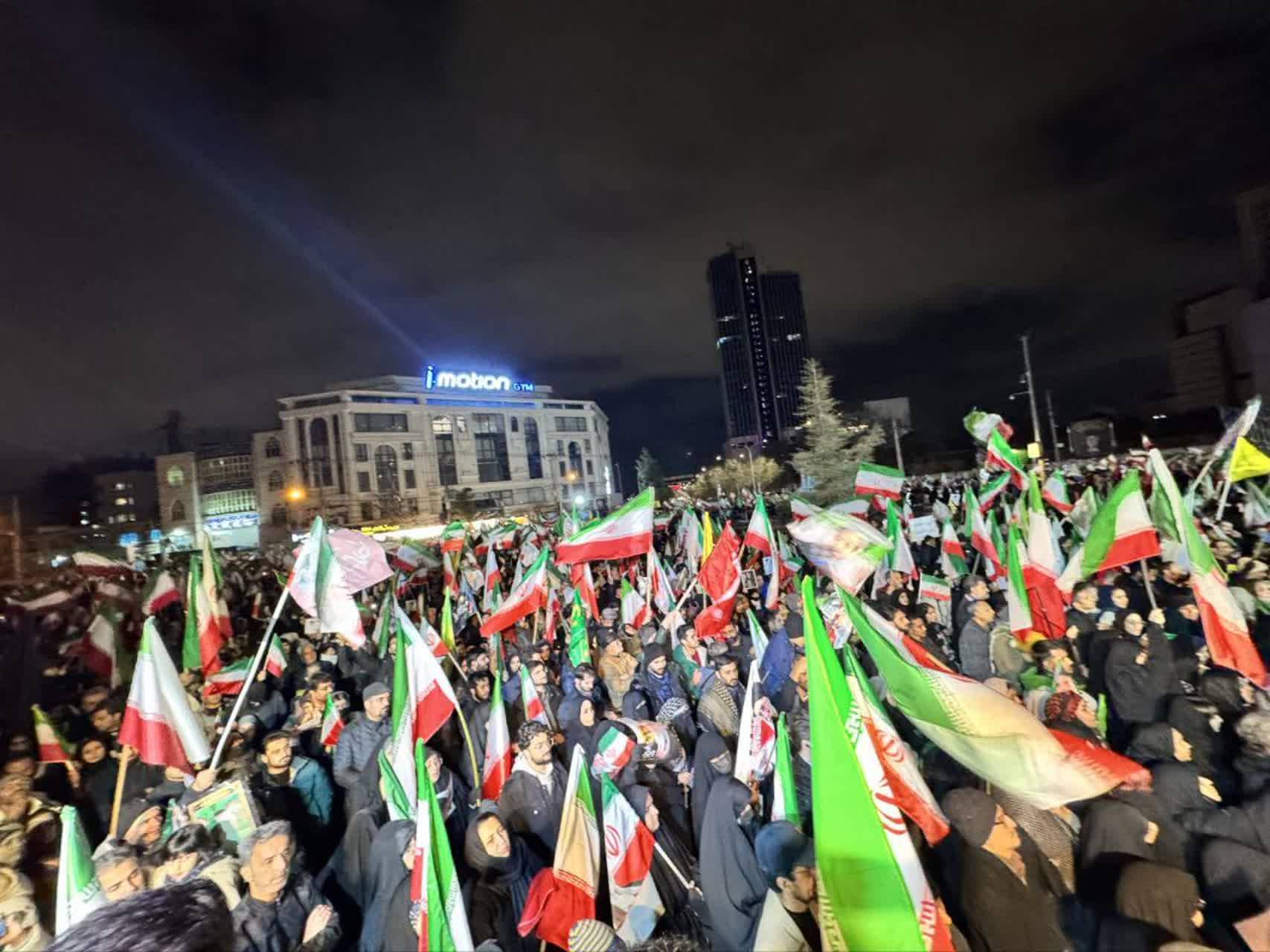 فیلم | ترامپ سوزی مردم تهران